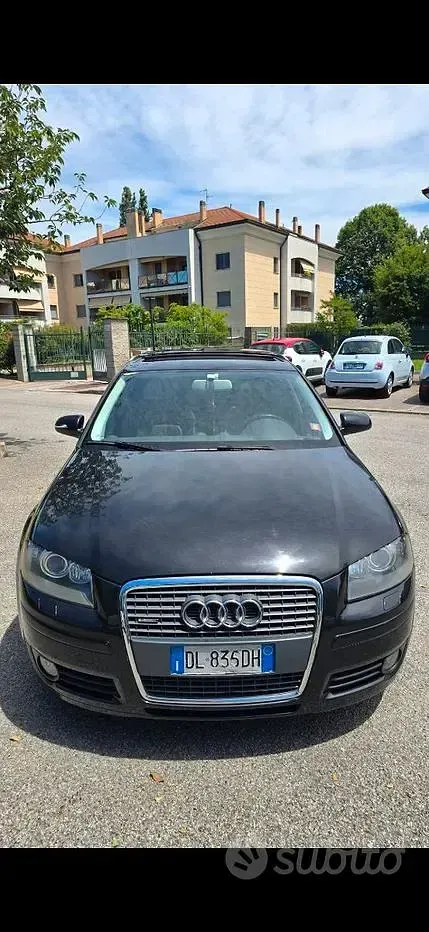 Usata Audi A3 2008 Nero Utilitaria