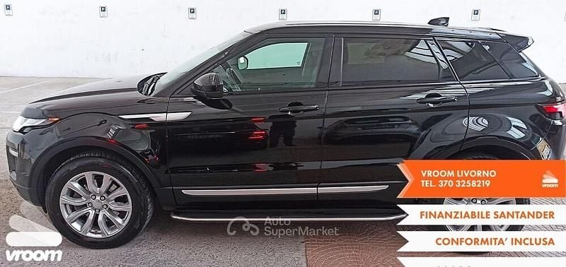 Usata Land Rover Range Rover evoque Pure 150 CV (110 kW) 2018 Nero SUV