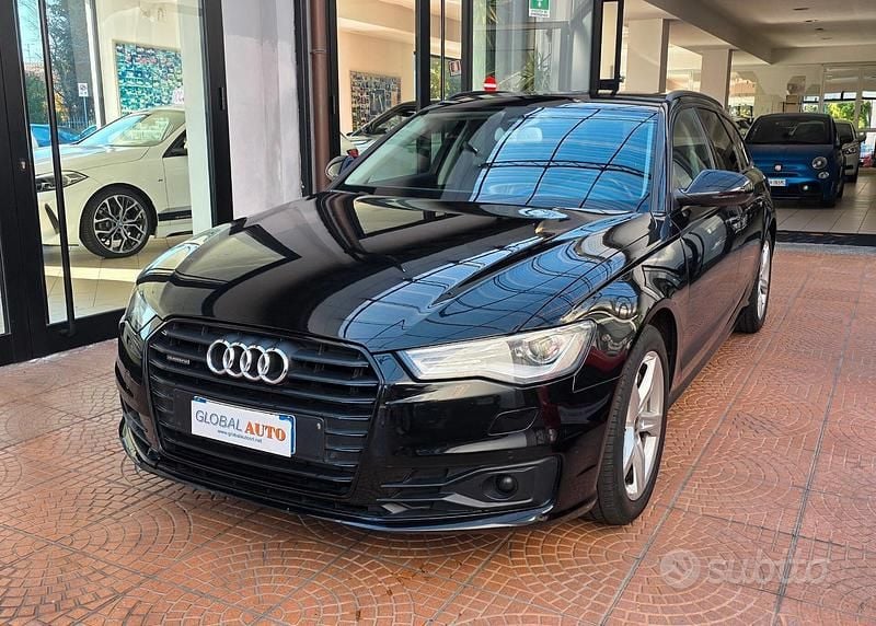 Usata Audi A6 Business 218 CV (160 kW) 2015 Nero Station wagon