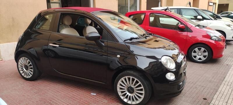 Usata Fiat 500C Lounge 69 CV (50 kW) 2010 Nero Cabrio
