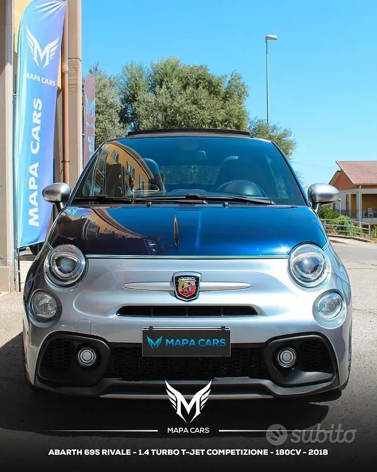 Usata Abarth 695C 180 CV (132 kW) 2018 Grigio Cabrio