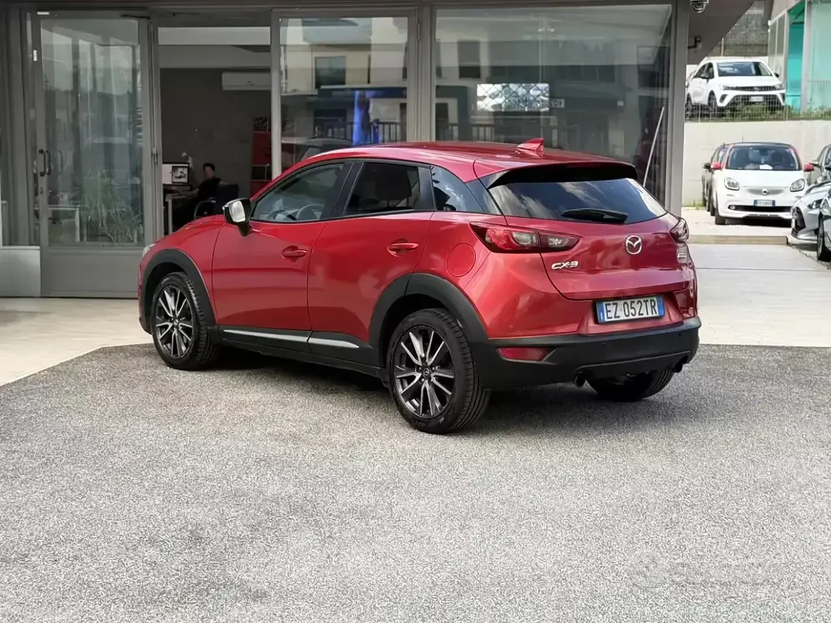 Usata Mazda CX-3 105 CV (77 kW) 2015 Rosso SUV