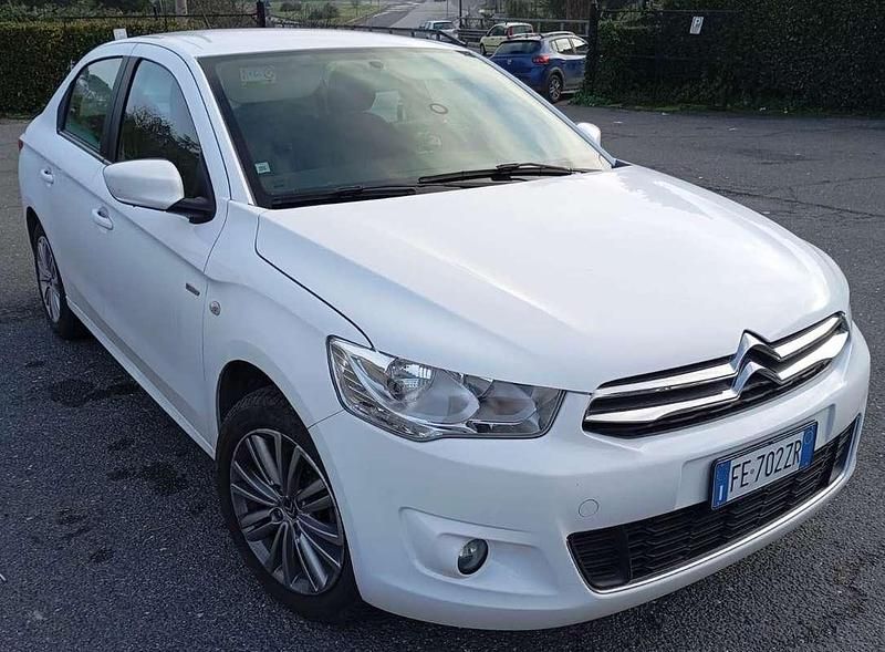 Usata Citroën C-Elysee I Exclusive 82 CV (60 kW) 2016 Bianco Berlina