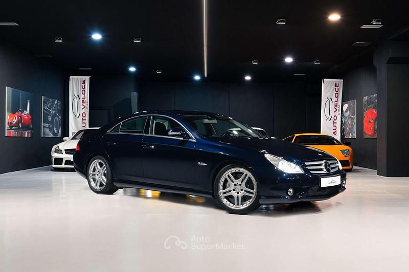 Begagnad Mercedes CLS63 AMG AMG 514 HK (378 kW) 2006 Blå Sedan