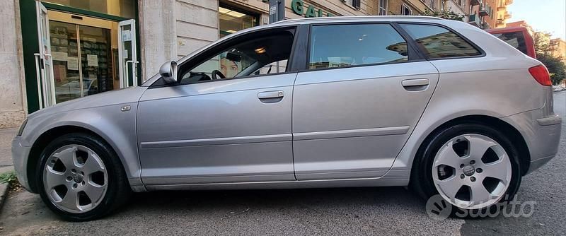 Usata Audi A3 140 CV (102 kW) 2005 Grigio Berlina