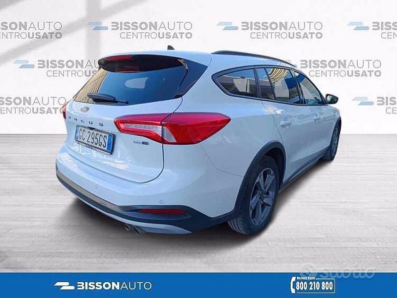 Usata Ford Focus Active 125 CV (91 kW) 2020 Bianco Station wagon