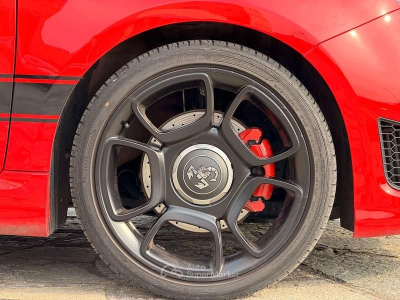 Usata Abarth 595 Pista 160 CV (117 kW) 2019 Rosso Utilitaria