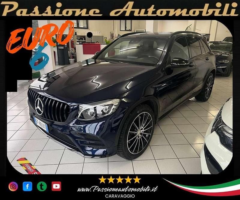 Usata Mercedes GLC220 Premium 170 CV (125 kW) 2016 Blu/azzurro SUV