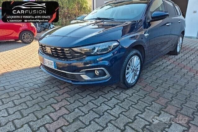 Usata Fiat Tipo Life 131 CV (96 kW) 2022 Blu Station wagon