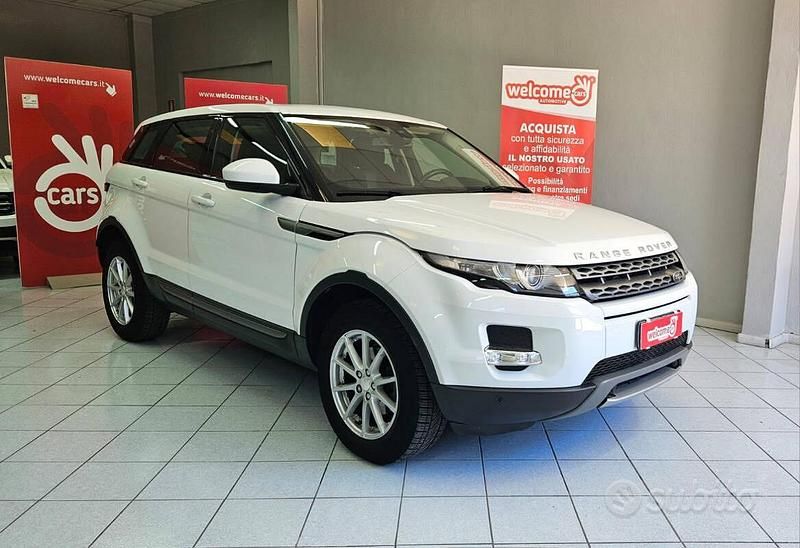 Usata Land Rover Range Rover evoque Dynamic 192 CV (141 kW) 2014 Bianco SUV