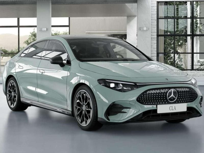 Nuova Mercedes CLA 250+ AMG Line Premium 144 kW (197 CV) 2026 Aquamint standard Berlina