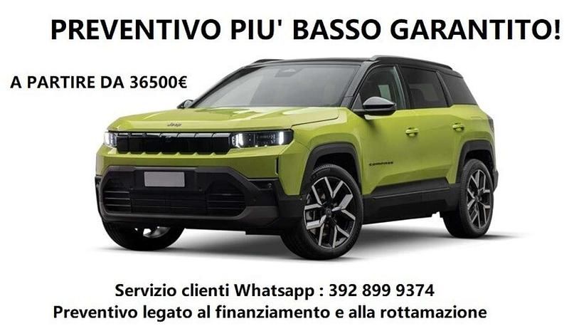 Nuova Jeep Compass Altitude 145 CV (106 kW) 2025 Giallo SUV