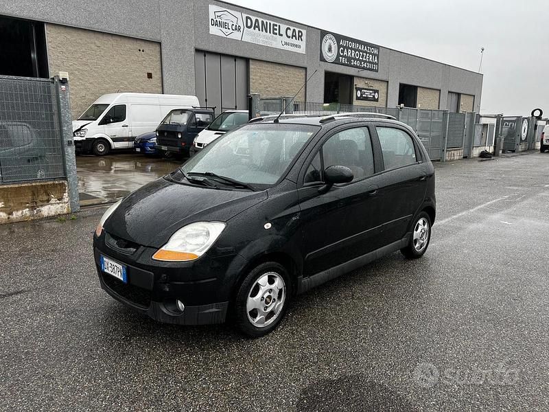 Usata Chevrolet Matiz SX 66 CV (48 kW) 2009 Nero Utilitaria