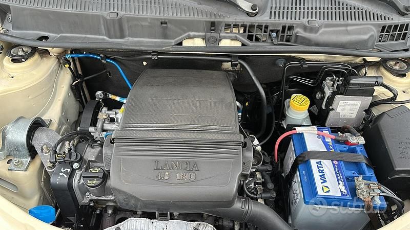 Usata Lancia Ypsilon 80 CV (58 kW) 2008 Giallo Utilitaria