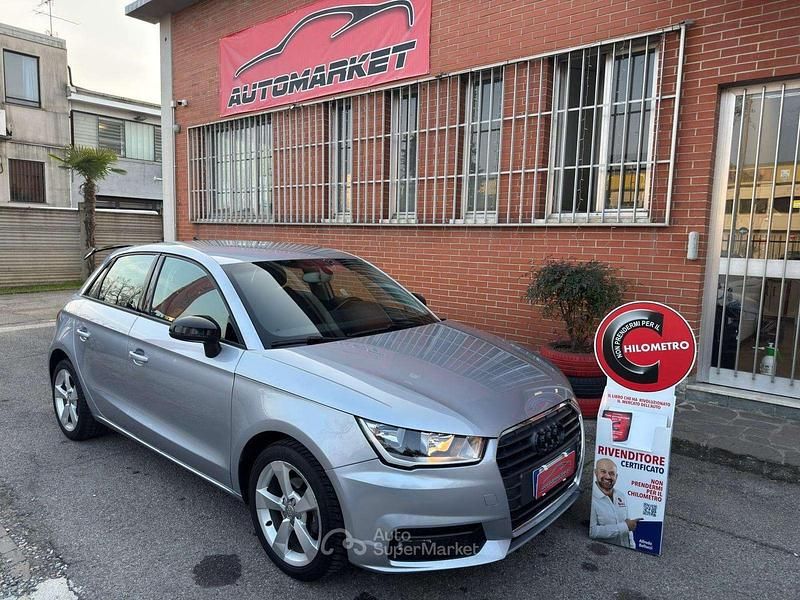 Usata Audi A1 Sportback Sport 82 CV (60 kW) 2017 Grigio Utilitaria