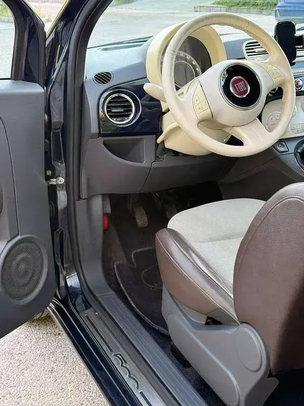 Usata Fiat 500C Rock 69 CV (50 kW) 2010 Blu/azzurro Cabrio