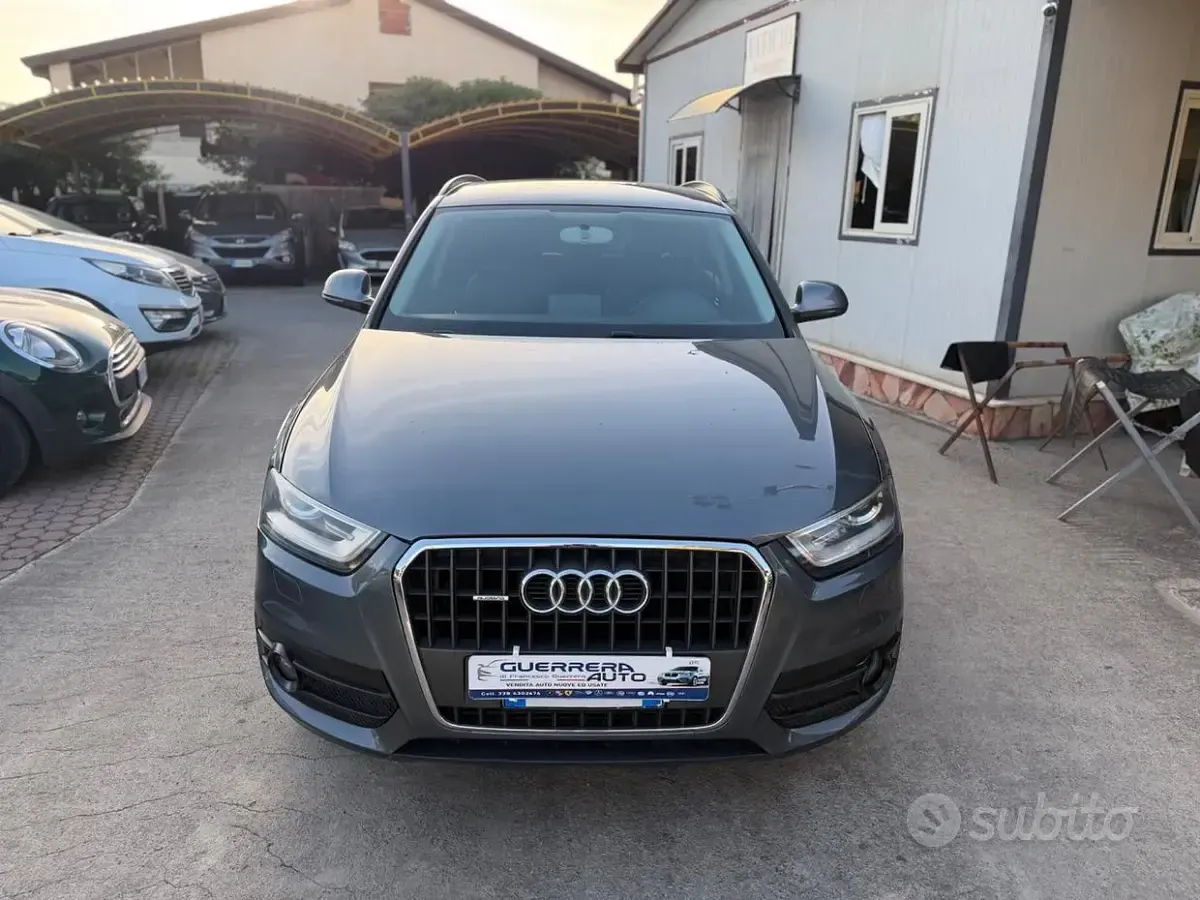 Usata Audi Q3 Advanced 140 CV (102 kW) 2014 Grigio SUV