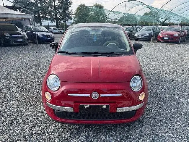 Usata Fiat 500 Lounge 69 CV (50 kW) 2009 Rosso Cabrio
