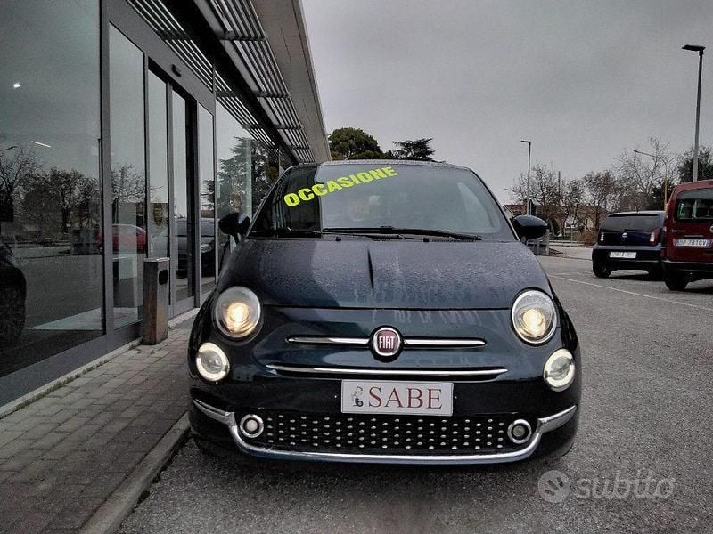 Usata Fiat 500 Star 70 CV (51 kW) 2021 Verde Utilitaria