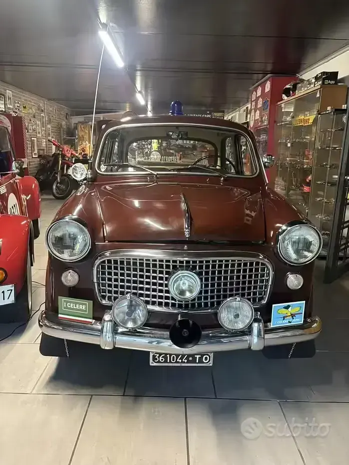 Usata Fiat 1100 1960 Rosso Berlina