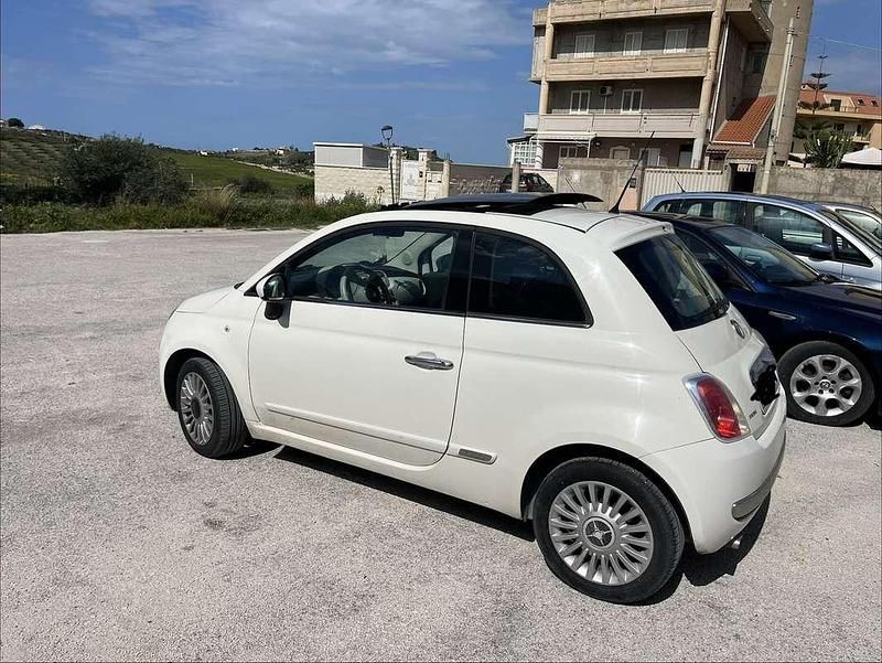 Usata Fiat 500 Lounge 69 CV (50 kW) 2009 Cabrio