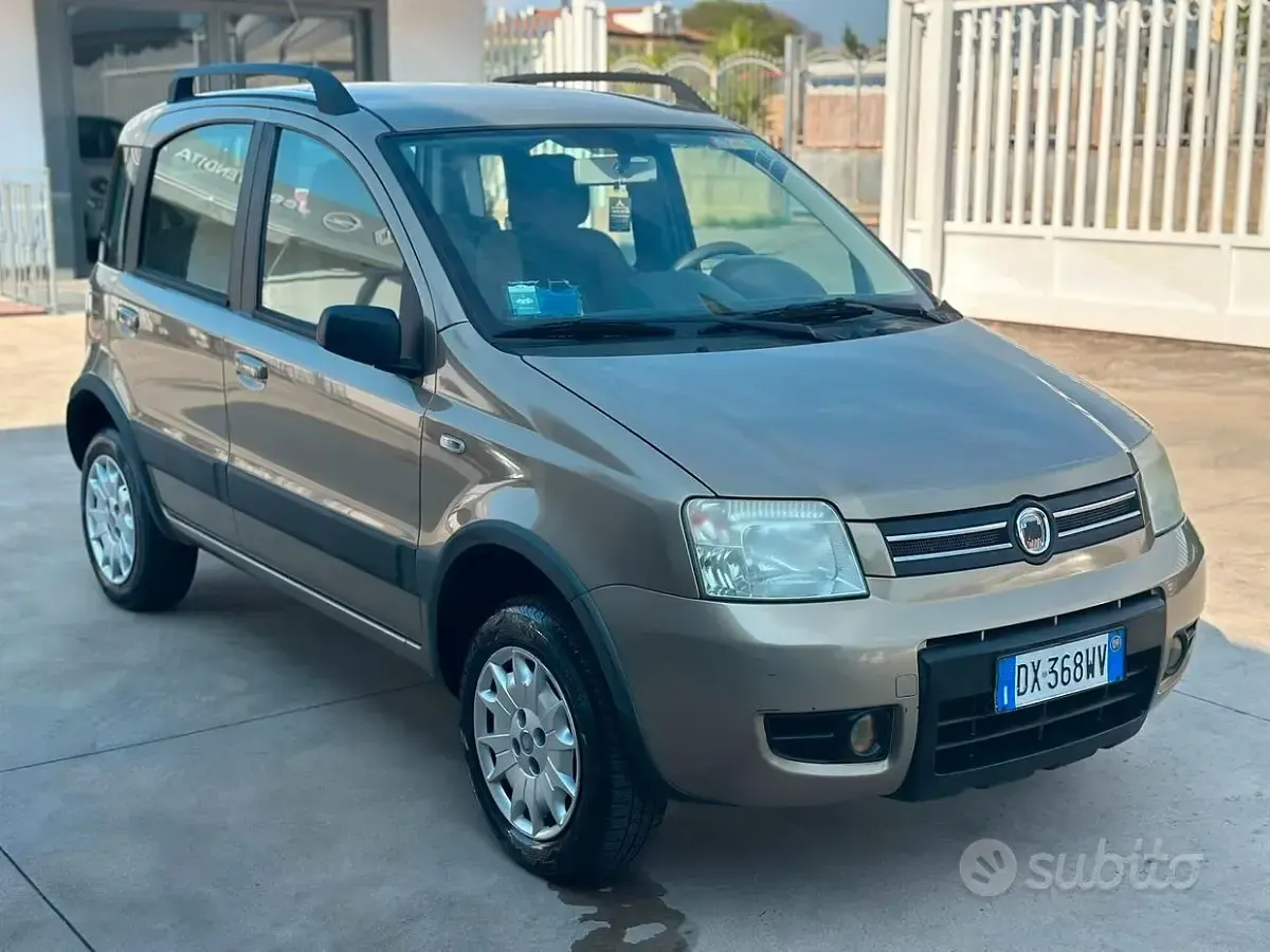 Usata Fiat Panda 4x4 Climbing 60 CV (44 kW) 2009 Grigio Utilitaria