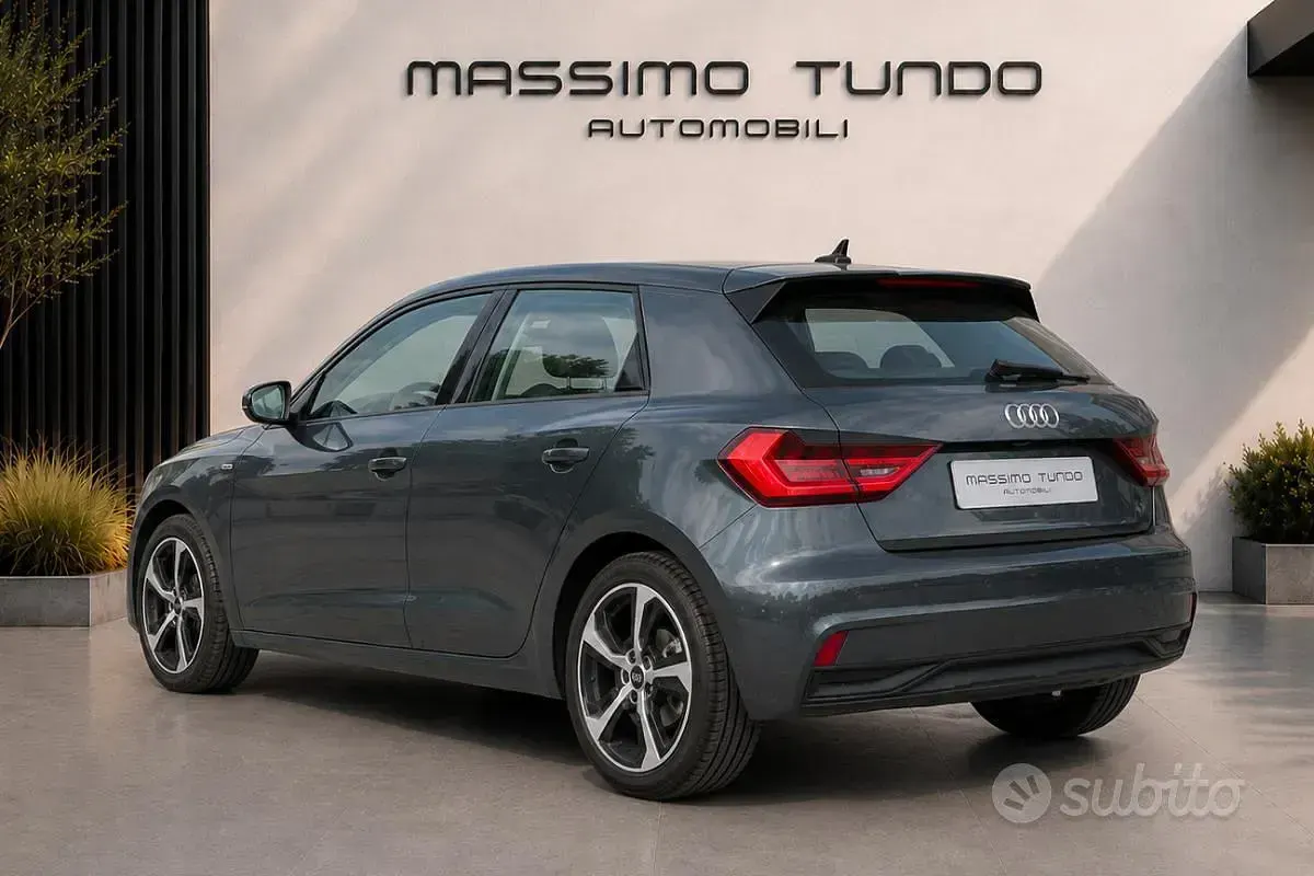 Usata Audi A1 Advanced 95 CV (69 kW) 2019 Grigio SUV