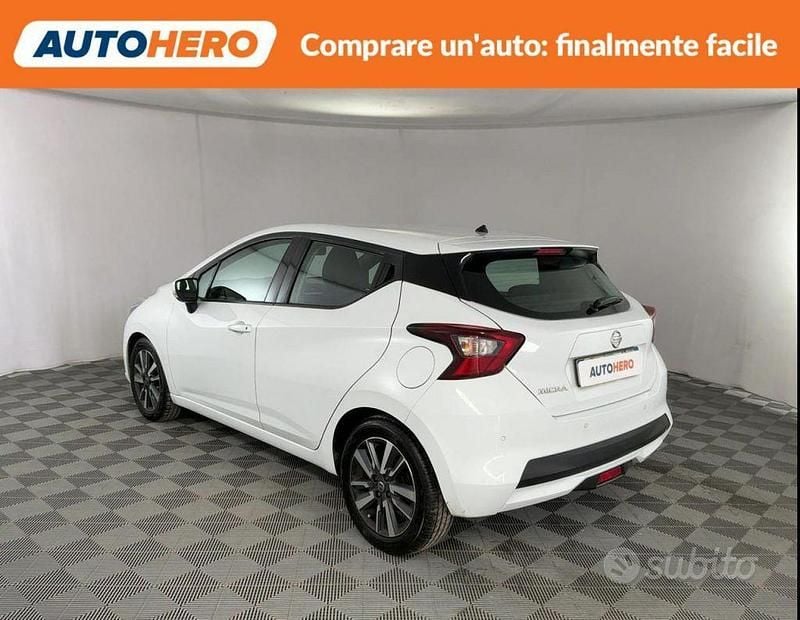 Gebraucht Nissan Micra Acenta 90 PS (66 kW) 2017 Weiß Kleinwagen