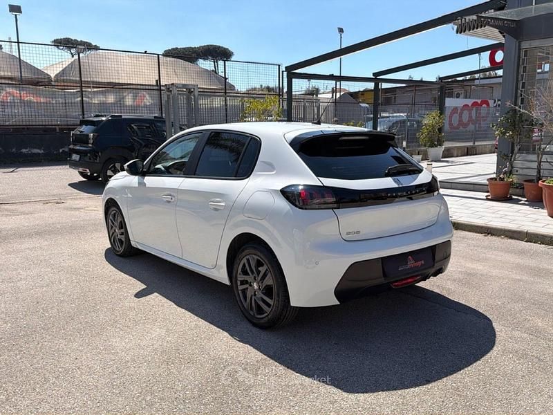 Usata Peugeot 208 Allure 101 CV (74 kW) 2021 Bianco Utilitaria