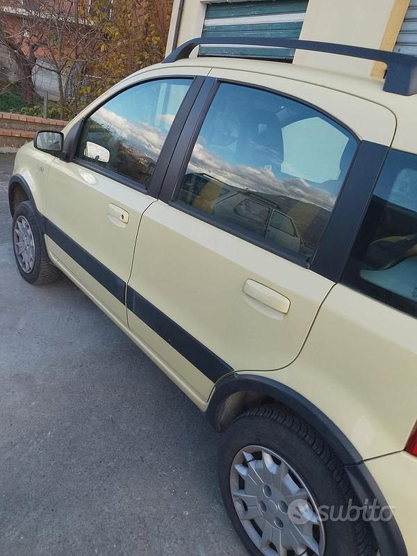 Usata Fiat Panda 4x4 2006 Giallo Utilitaria