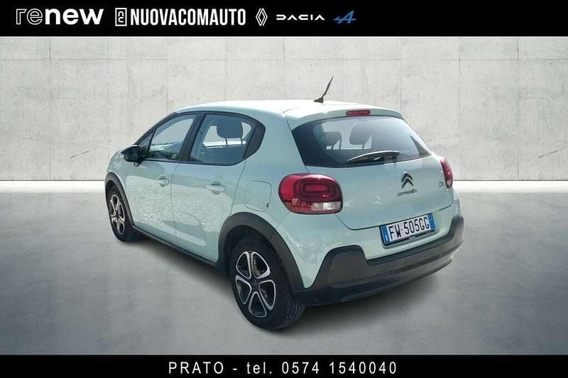 Usata Citroën C3 Feel 68 CV (50 kW) 2019 Verde Utilitaria