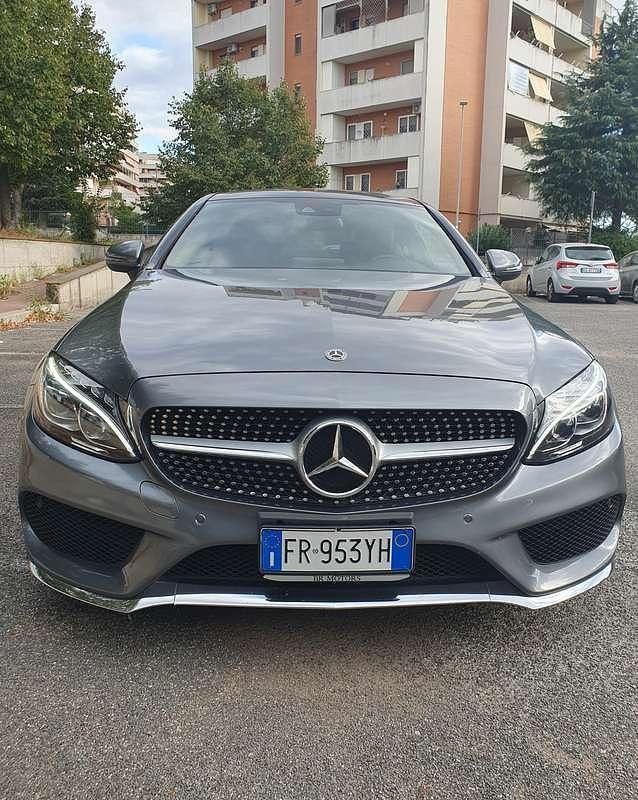 Usata Mercedes C220 Premium 170 CV (125 kW) 2018 Grigio Coupé