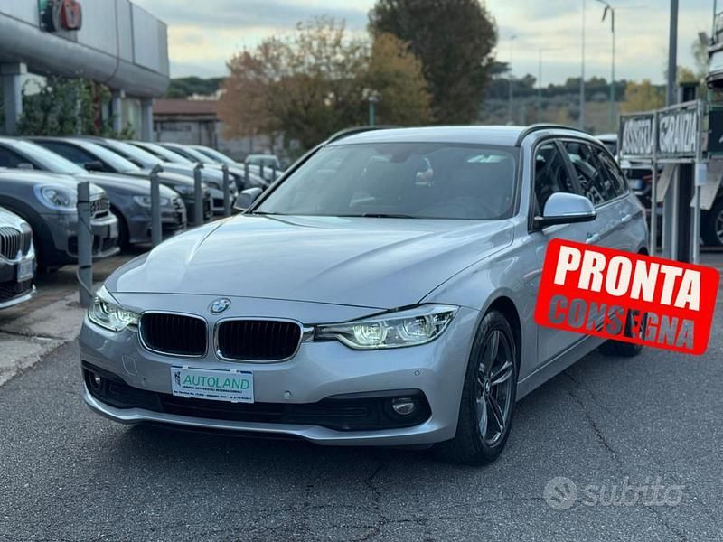 Grigio metallizzato Usata 2018 BMW 320 Advantage Station wagon | 9990 € (Super prezzo) - Immagine 1/4
