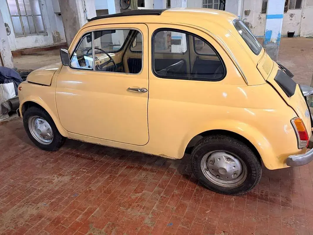 Usata Fiat 500 18 CV (13 kW) 1974 Giallo Utilitaria