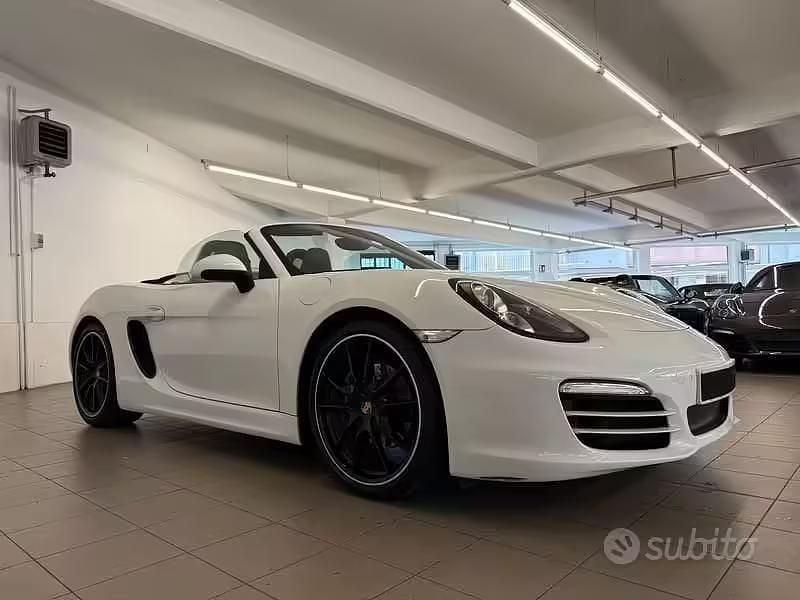 Usata Porsche Boxster 265 CV (194 kW) 2014 Bianco Cabrio