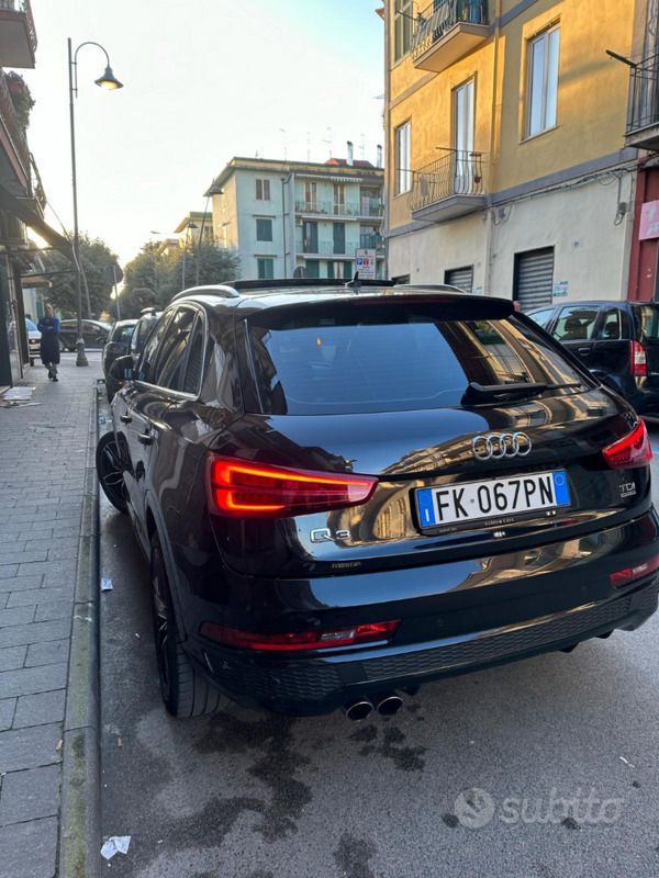 Usata Audi Q3 150 CV (110 kW) 2015 Nero SUV