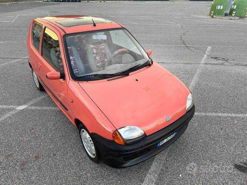 Usata Fiat 600 54 CV (39 kW) 1999 Rosso Utilitaria