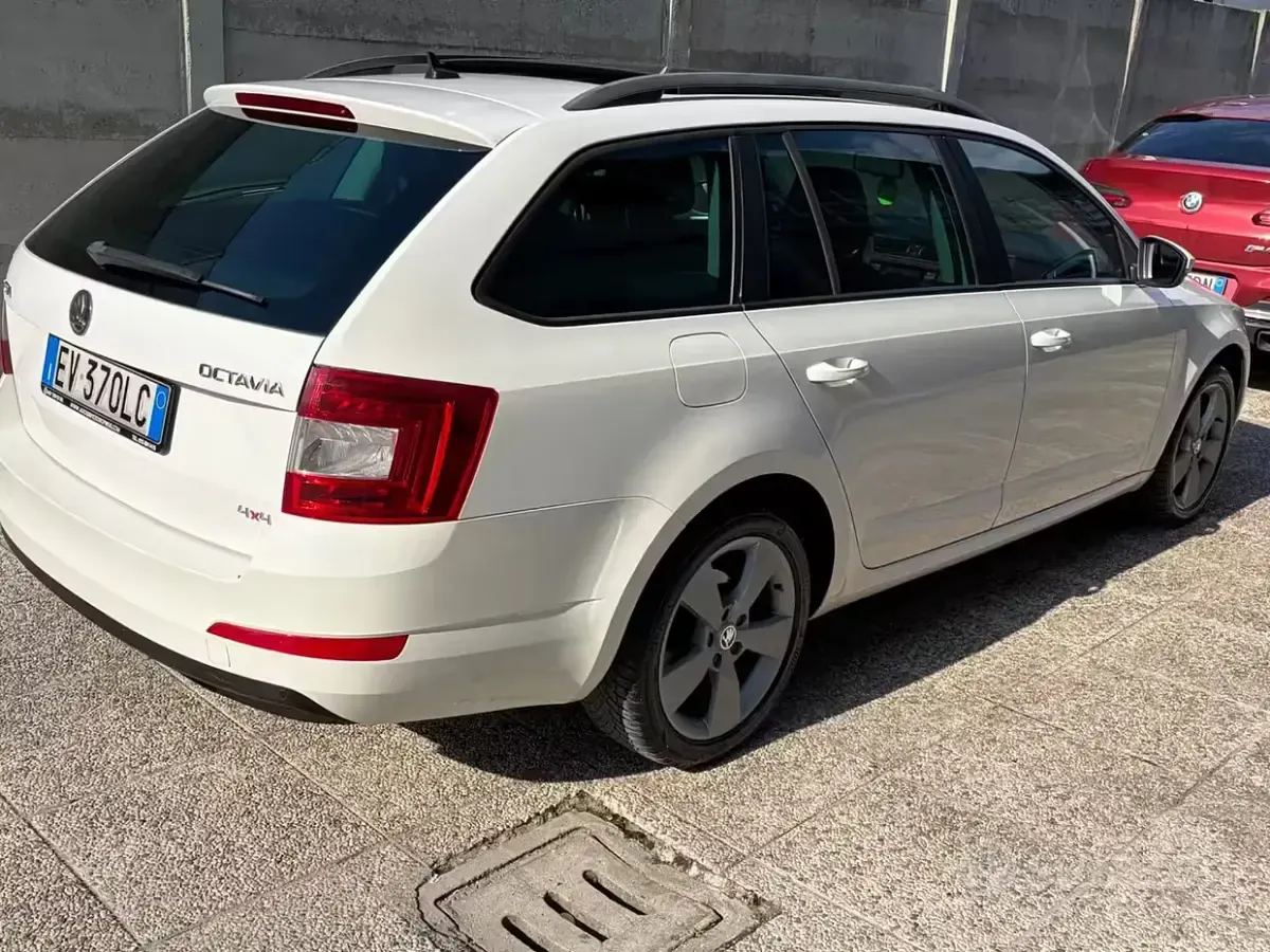 Usata Skoda Octavia Executive 150 CV (110 kW) 2016 Bianco Station wagon