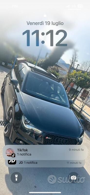 Usata Audi A1 S-Line 143 CV (105 kW) 2019 Nero Utilitaria