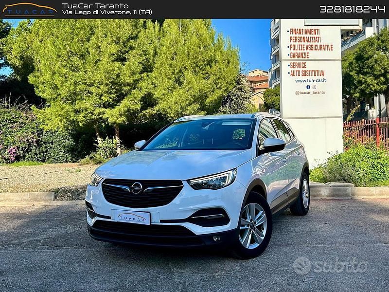 Bianco Usata 2020 Opel Grandland X Business SUV | 11.900 € (Buon prezzo) - Immagine 1/4