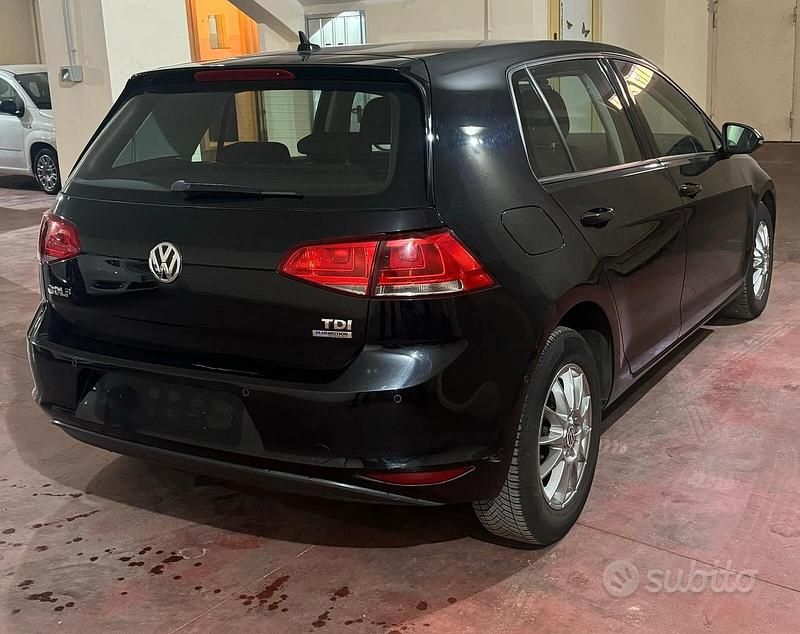 Usata VW Golf VII Comfortline 90 CV (66 kW) 2014 Nero Berlina