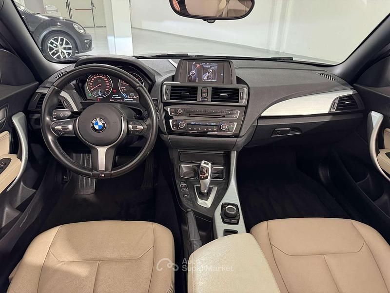 Usata BMW 220 Luxury Line 190 CV (139 kW) 2016 Blu/azzurro Cabrio