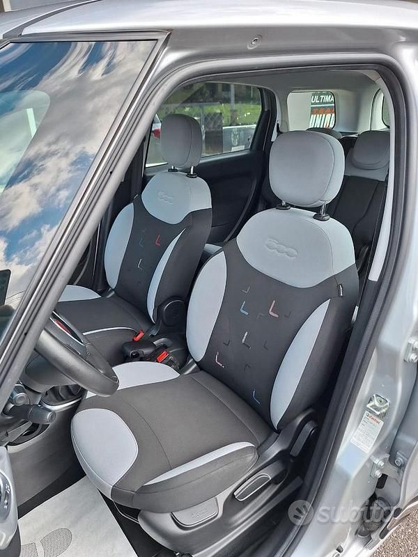 Usata Fiat 500L Living 95 CV (69 kW) 2016 Grigio Monovolume