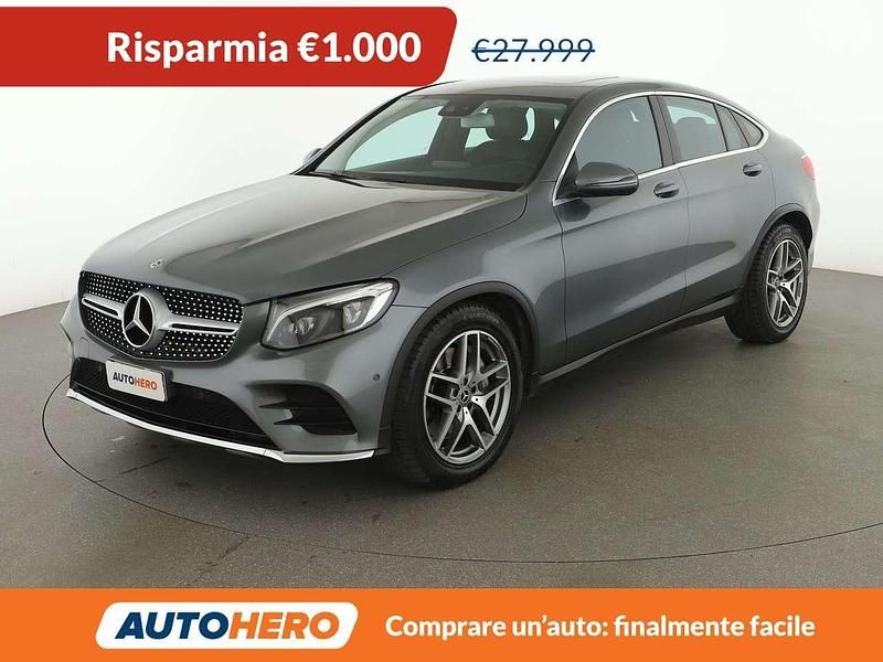 Usata Mercedes GLC250 Premium 204 CV (150 kW) 2017 Grigio Coupé