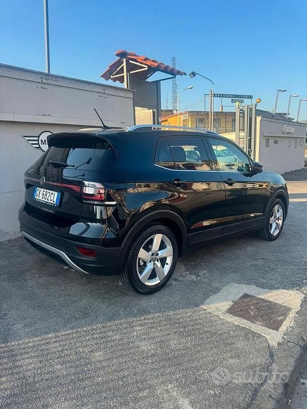 Usata VW T-Cross Advance 150 CV (110 kW) 2022 Nero SUV