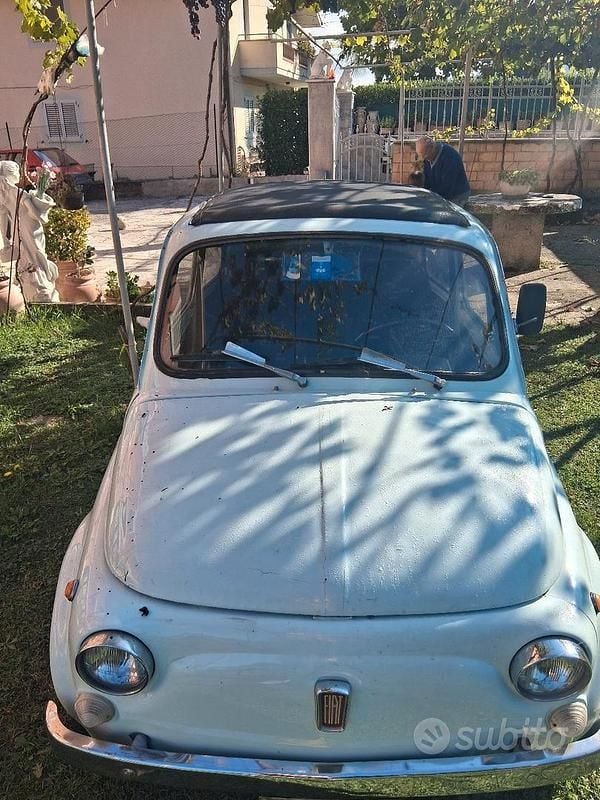 Usata Fiat 500 1970 Bianco Utilitaria