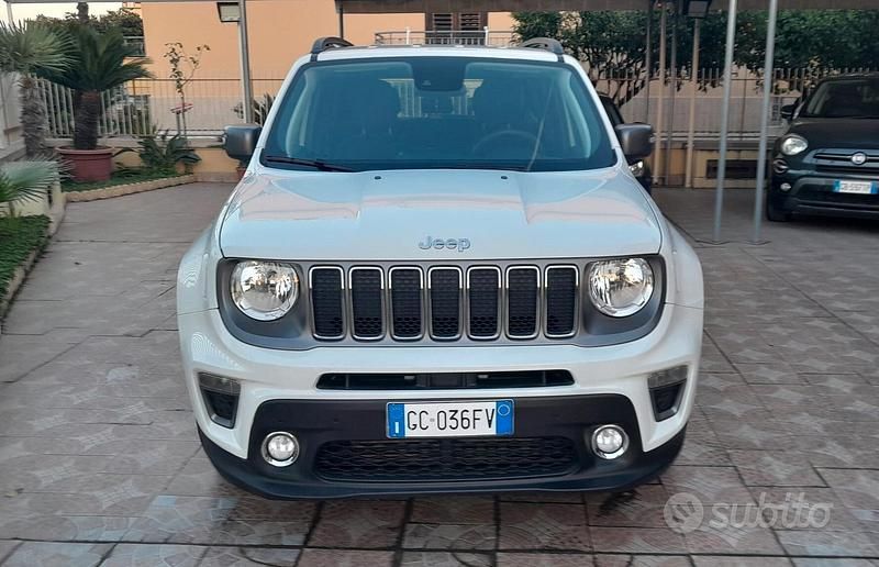 Usata Jeep Renegade Limited 131 CV (96 kW) 2020 Bianco SUV