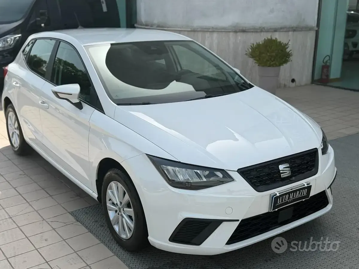 Usata Seat Ibiza Style 95 CV (69 kW) 2022 Bianco Utilitaria