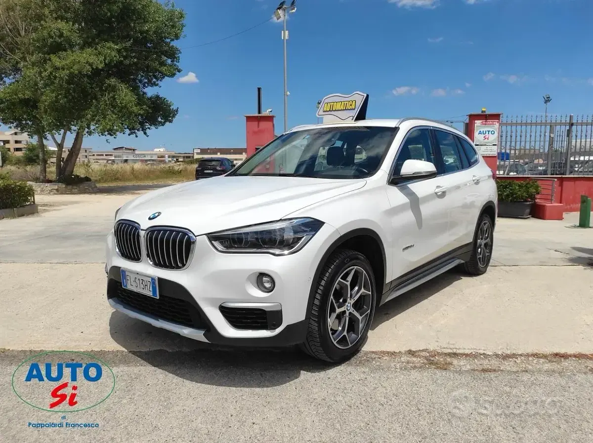 Usata BMW X1 Efficient Dynamics 150 CV (110 kW) 2018 Bianco SUV