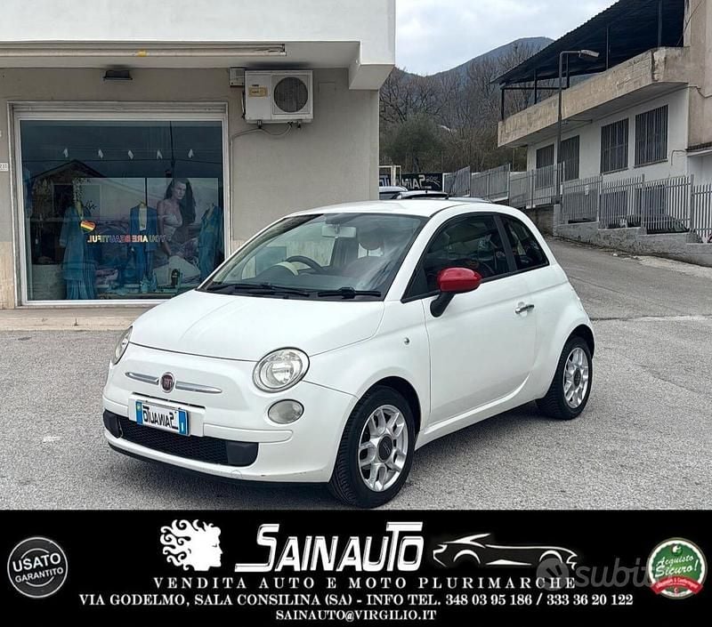 Usata Fiat 500 Sport 69 CV (50 kW) 2008 Bianco Berlina